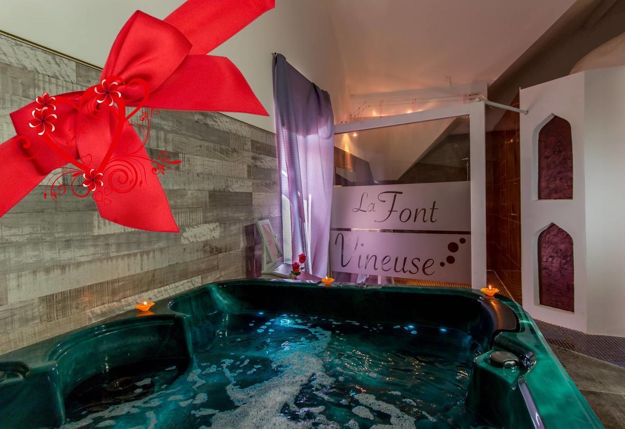 Hotel La Font Vineuse & Spa Saint-Pierre-d'Argencon Экстерьер фото